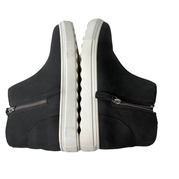 J/Slides Poppy Shearling Leather Booties Zipper Faux Fur Lined Waterproof Size 8 - Picture 12 of 16